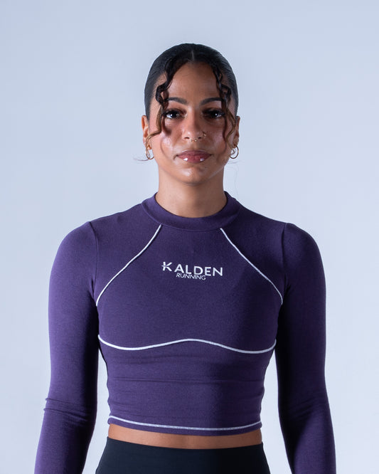 Women's Trackline Long Sleeve - Purple