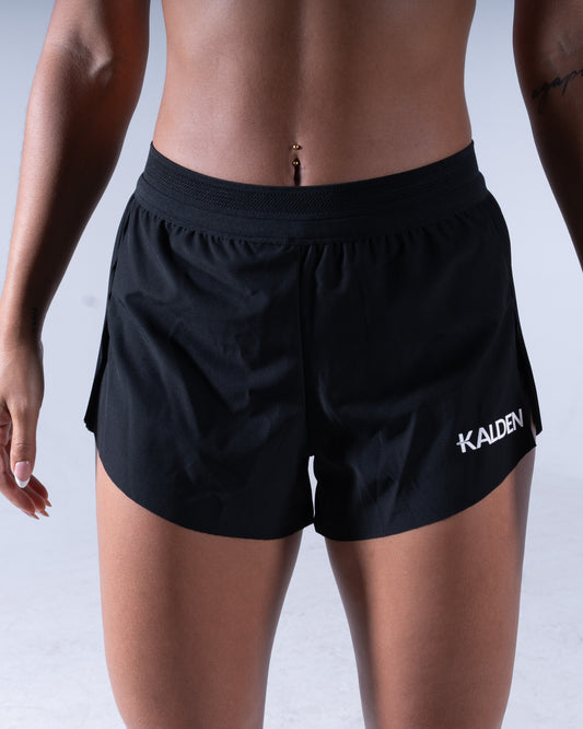 Women’s Drift Flow Split Shorts - Black