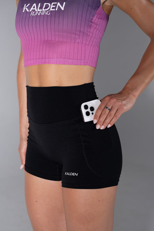 Women's Motion High Waist 3" - Black