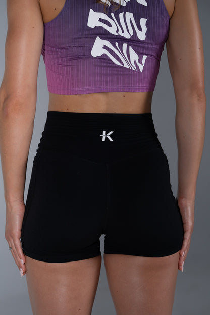 Women's Motion High Waist 3" - Black