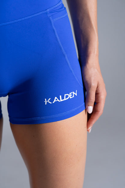 Women's Motion High Waist 3" - Blue
