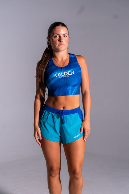 Women's Shift Shorts 3" - Blue