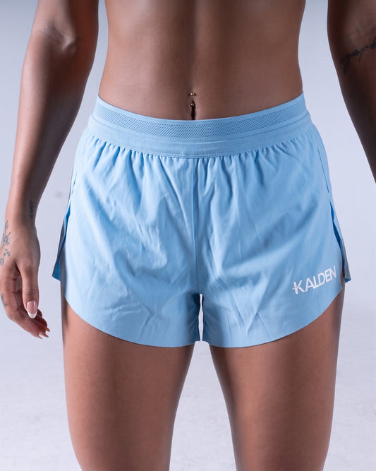 Women’s Drift Flow Split Shorts - Light Blue